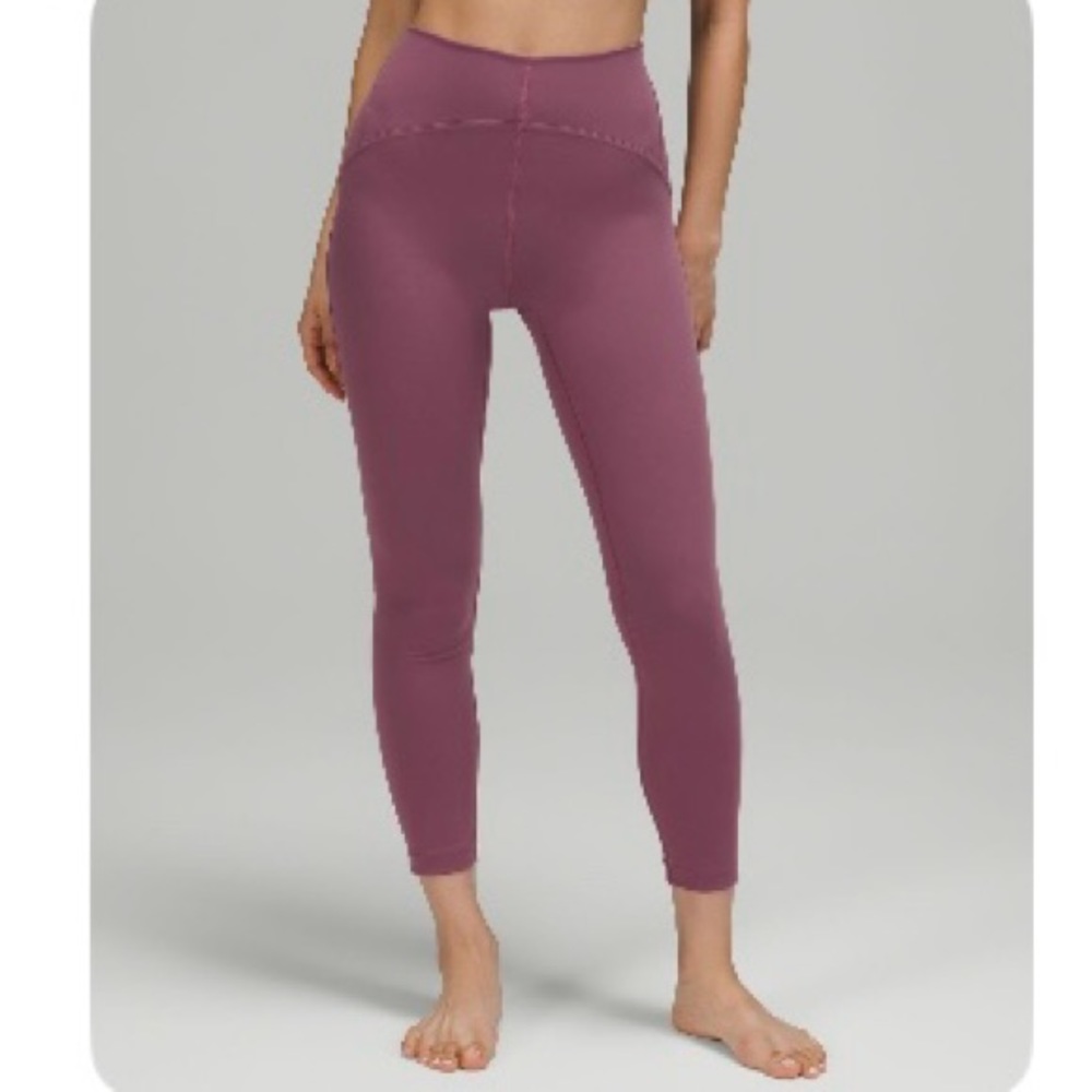 Lululemon InStill High-Rise Leggings Vintage Plum - 25" - Size 14
